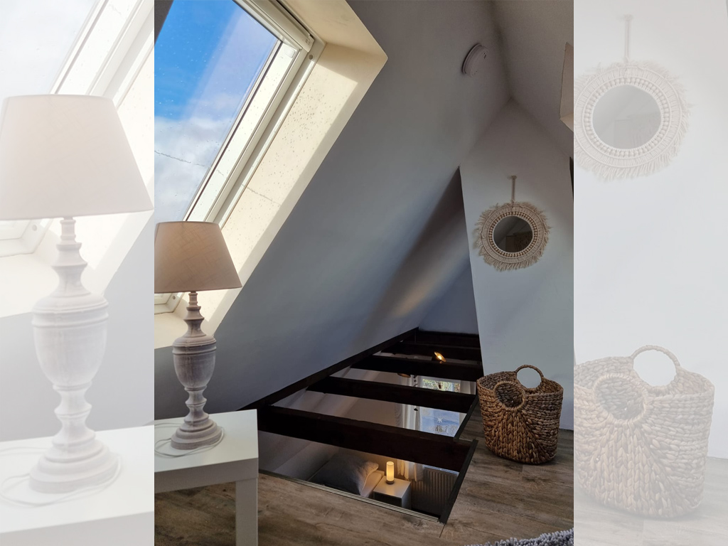 Chillarea 2. Ebene mit Zugang zum Schlafbereich